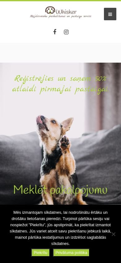 Whisker mobilā versija